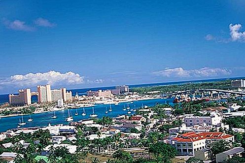 Nassau nationale hoofdstad, de Bahama's