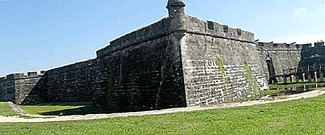 Monumento ao Monumento Nacional Castillo de San Marcos, Flórida, Estados Unidos