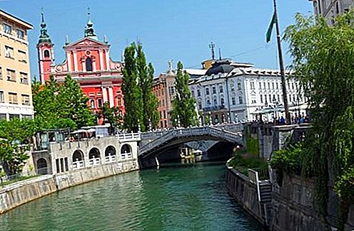 Nationale hoofdstad van Ljubljana, Slovenië