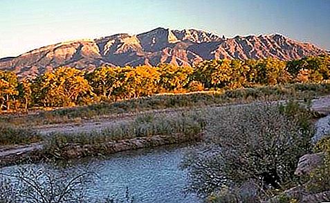 Sandia Mountains-bergen, New Mexico, Verenigde Staten