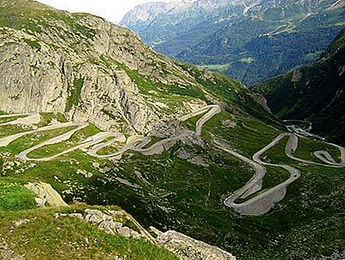 Gotthardský priesmyk, horský priesmyk, Švajčiarsko