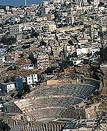Ammanské národní hlavní město, Jordánsko