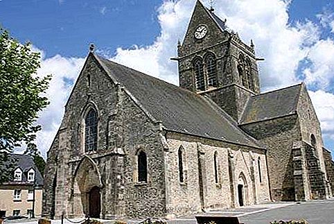 Stadt Sainte-Mère-Église, Frankreich