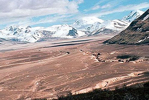 Wilayah gunung berapi Lembah Sepuluh Ribu Asap, Alaska, Amerika Syarikat