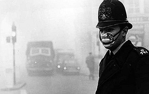 Great Smog of London Umweltkatastrophe, England, Vereinigtes Königreich [1952]