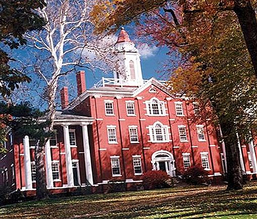 Perguruan tinggi Allegheny College, Meadville, Pennsylvania, Amerika Serikat