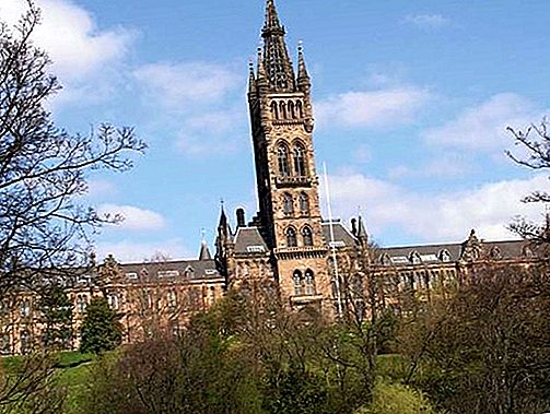 Universität Glasgow Universität, Glasgow, Schottland, Großbritannien