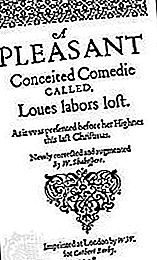 Love's Labour's Lost Arbeit von Shakespeare