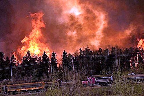 Das Fort McMurray Wildfire