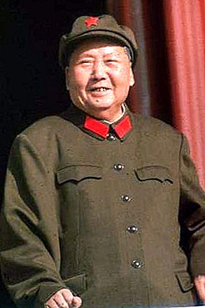 מאו זדונג המנהיג הסיני