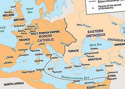 Le christianisme schiste est-ouest