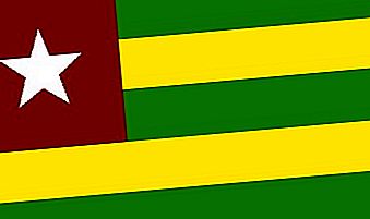 Flag fra Togo