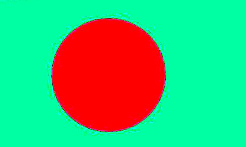 Flagg av Bangladesh