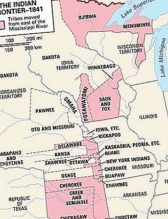 Fem civiliserede stammer nordamerikansk indisk konføderation