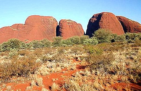 Olgas tors, Northern Territory, Australien
