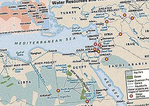 أزمة المياه في الشرق الأوسط وشمال إفريقيا