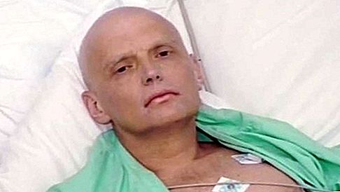 Alexander Valterovich Litvinenko Rosyjski oficer wywiadu