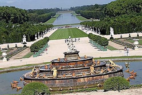 Palác, versailles, palác, Versailles, France