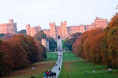 Windsor kastély vár, Anglia, Egyesült Királyság
