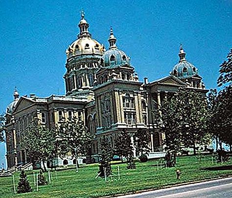 Statul Iowa, Statele Unite