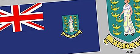 Bandiera delle Isole Vergini britanniche Bandiera territoriale d'oltremare britannica
