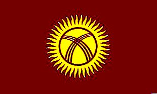 Flag Kirgisistan