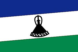 Lesoto bayrağı