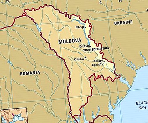 Transdniestria separatistická enkláva, Moldavsko