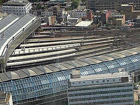 Waterloo Stationi raudteejaam, London, Suurbritannia