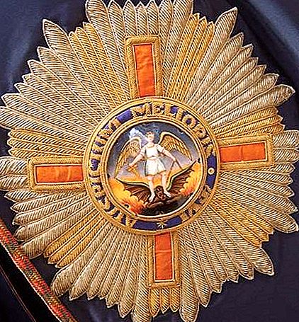 L'Ordre le plus distingué de la chevalerie britannique Saint-Michel et Saint-George