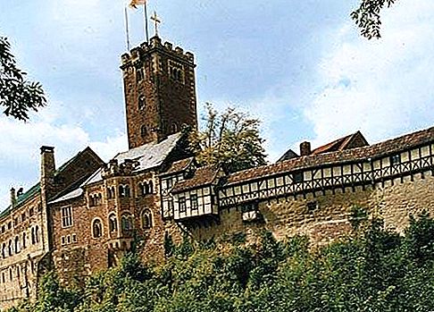 Wartburg slott, Tyskland
