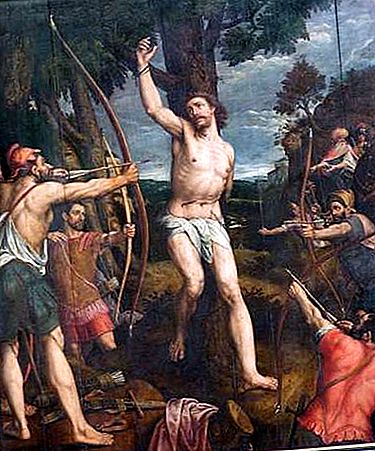 Saint Sebastian Christian martyr