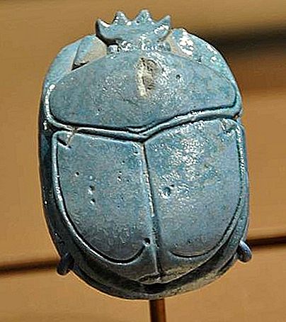 Símbolo egípcio de escaravelho