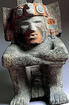 Divindade asteca de Xiuhtecuhtli