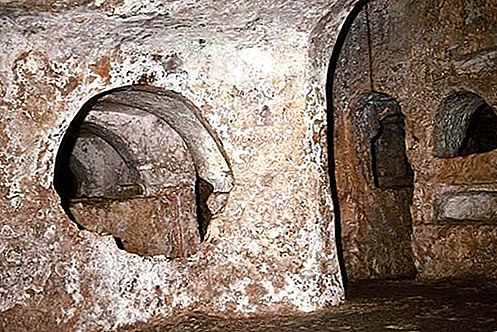Podziemny cmentarz katakumb