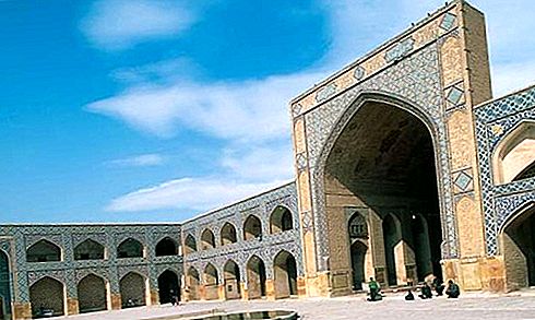 Veľká mešita mešity Eṣfahān, Eṣfahān, Irán