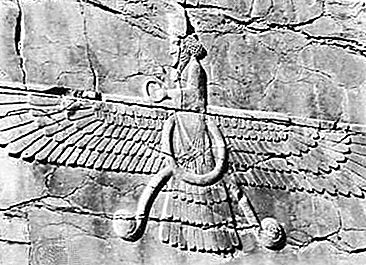 Ahura Mazdā Zoroastrian dewa