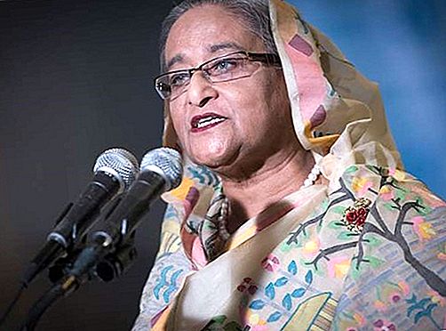 バングラデシュのシェイク・ハシナ・ウェイズド首相