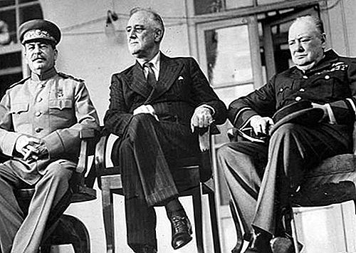 Teheránská konference druhá světová válka