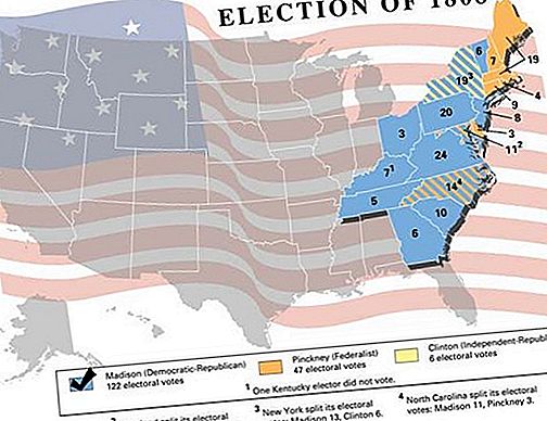 Spojené státy americké prezidentské volby 1808 vlády Spojených států