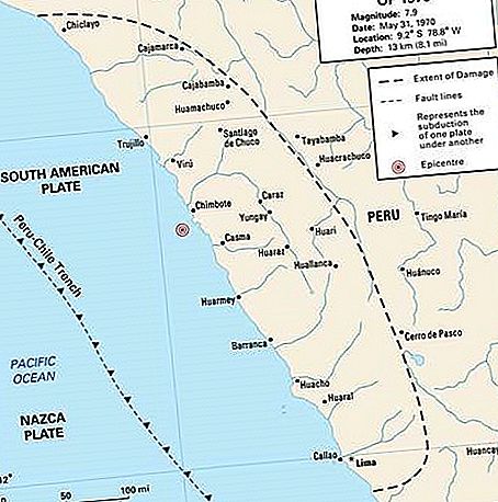 Ancash Erdbeben von 1970 Peru