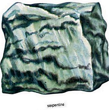Serpentin mineral
