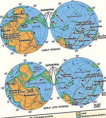 Pangea forntida superkontinent