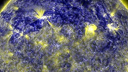 Solar flare astronomi