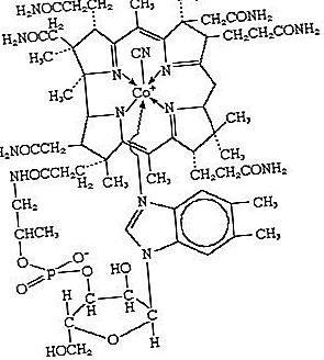 B12-vitamiini keemiline ühend