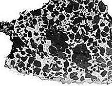 Astronomia de meteorito de ferro pedregoso