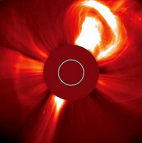 Coronale massa-ejectie-astronomie