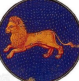 Constel·lació de lleó i signe astrològic