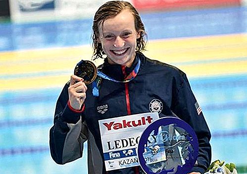 凯蒂·莱德基（Katie Ledecky）美国游泳者