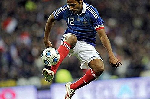 Pemain bola sepak Thierry Henry Perancis